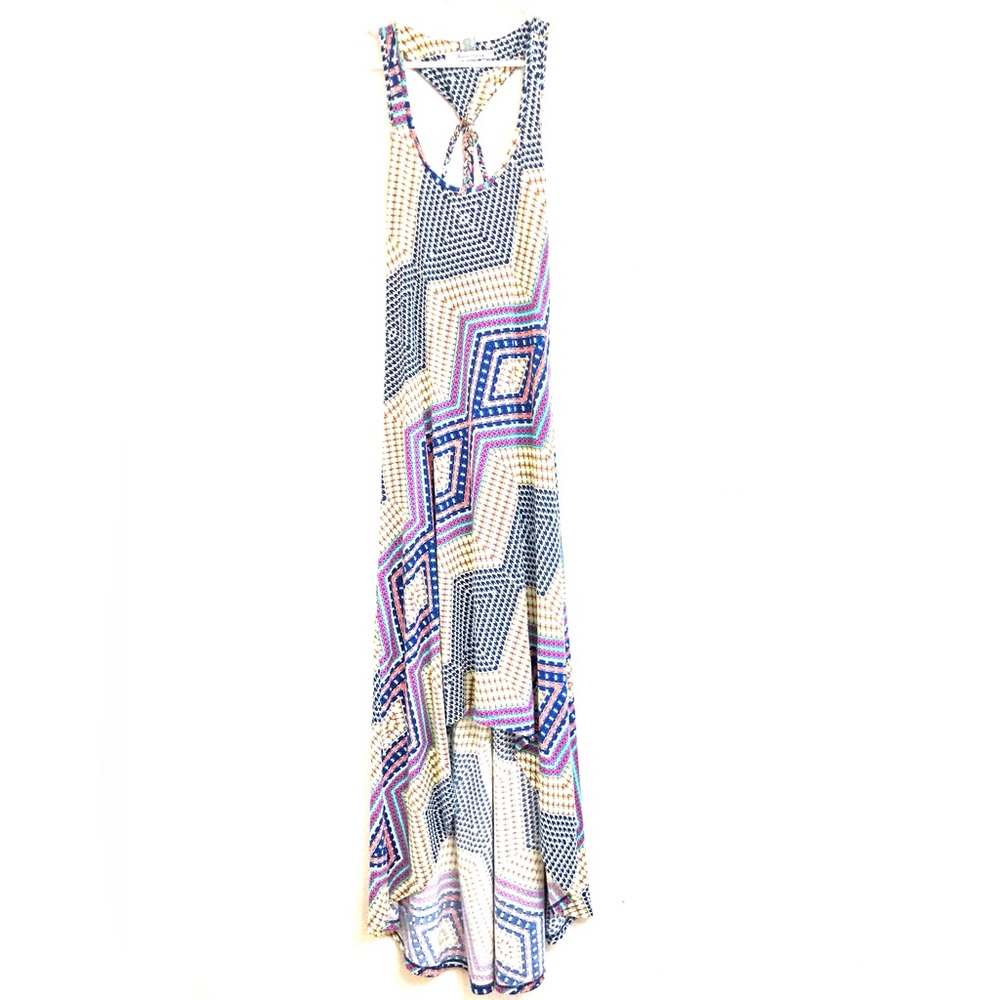 American Rag Multicolor Geometric Maxi Dress